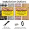 Signmission Radiation & Laser Sign, 7 in H x 10 in W, Plastic, Rectangle OS-2PACK-CR-P-710-L-10134 - alternate 5